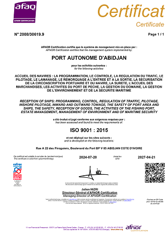 certification